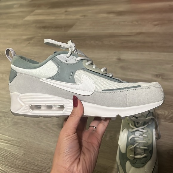 Nike Air Max 90 Futura Mint Green Women’s Sneakers - Picture 11 of 14